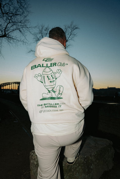CE Baller Club Hoodie off-white