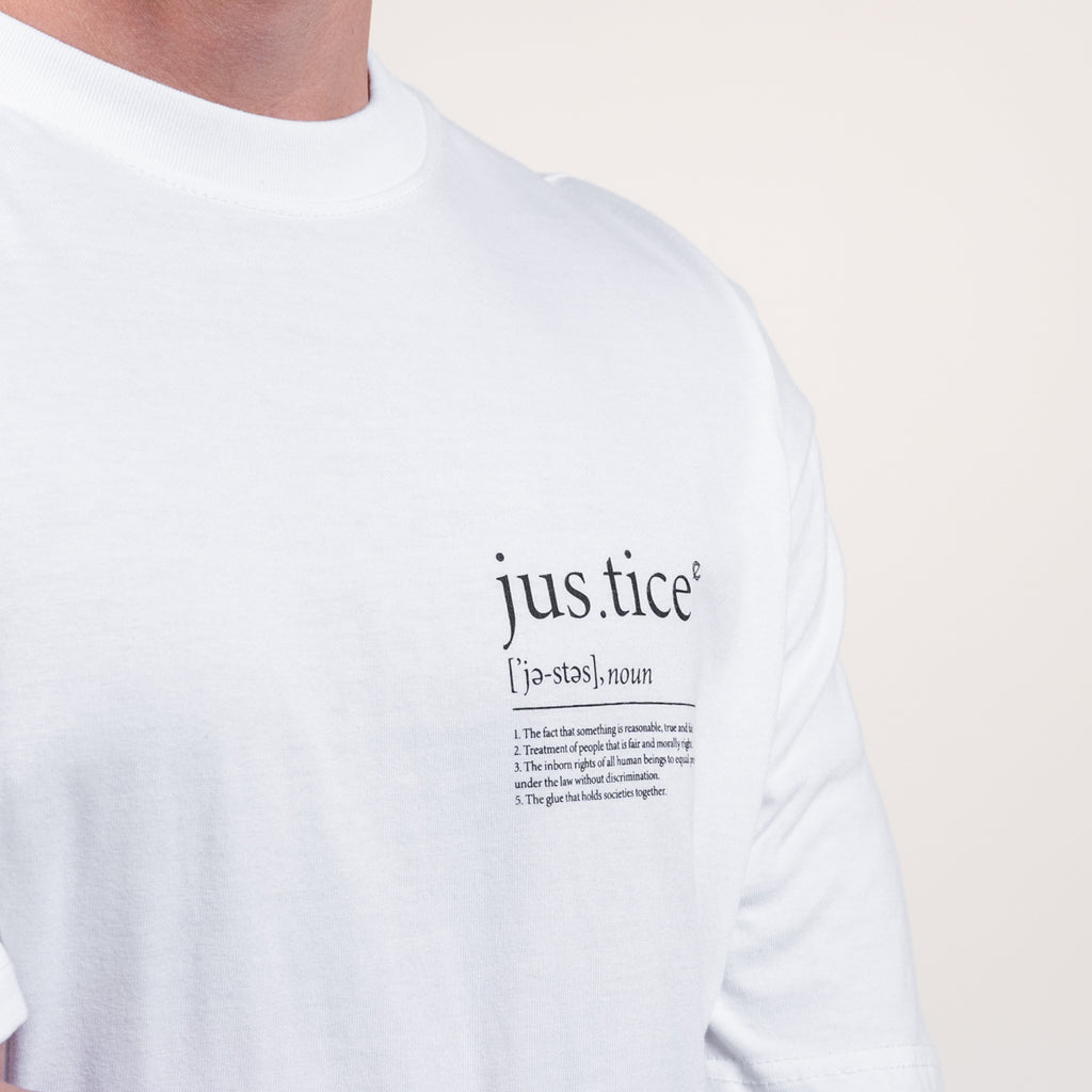 Justice T-Shirt White