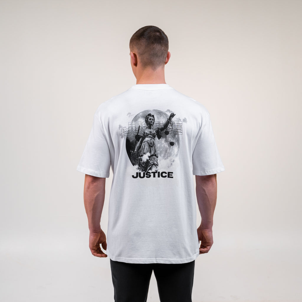Justice T-Shirt White